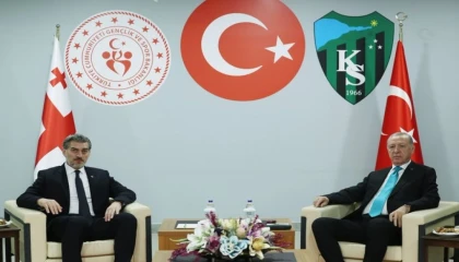 Cumhurbaşkanı Erdoğan, Kocaeli’de Gürcistanlı mevkidaşı ile buluştu