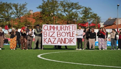 Cumhuriyet Bayramı Ayvalık’ta coşkuyla kutlandı