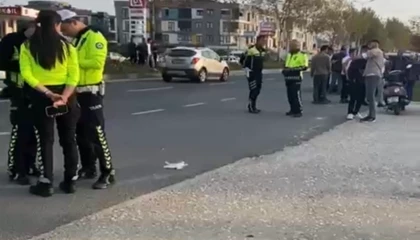 Düzce’de otobüs durağında feci kaza