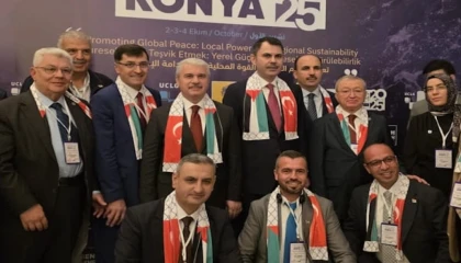 Eyüp Kahveci UCLG-MEWA 2025 Kongresi’nde
