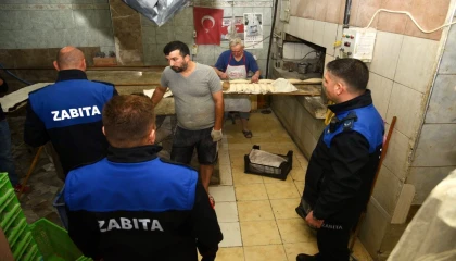 Fırınlara zabıtadan şok baskın