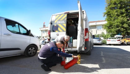 İzmir Narlıdere’de okul servislerine sıkı denetim