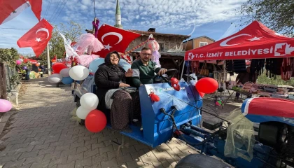 İzmit’te ’pat pat’lardan renkli festival