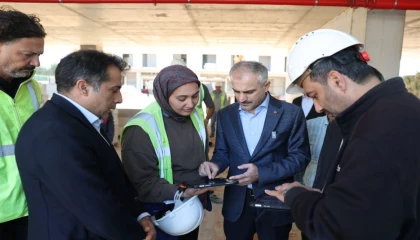 Kocaeli Çayırova Spor Lisesi’nde inşaat hızla sürüyor