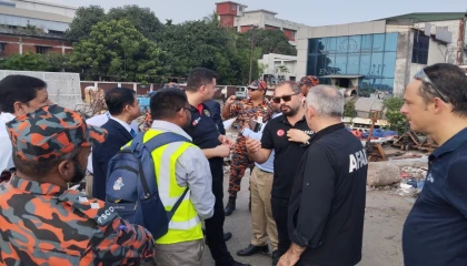 Kocaeli İtfaiyesi’ne Bangladeş’te kritik görev