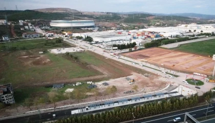 Kocaeli’de milli maç için 220 dönümlük dev organizasyon alanı hazır