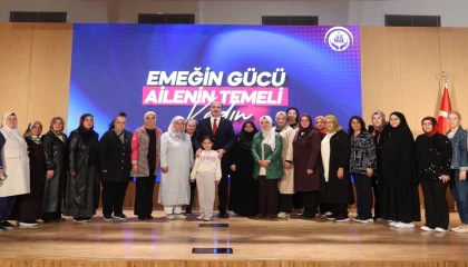 Konya Büyükşehir’den kadınlara anlamlı destek