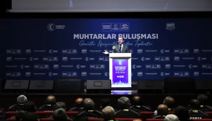 Konya’da 31 ilçeden muhtarlar gönüllü itfaiyecilik için buluştu