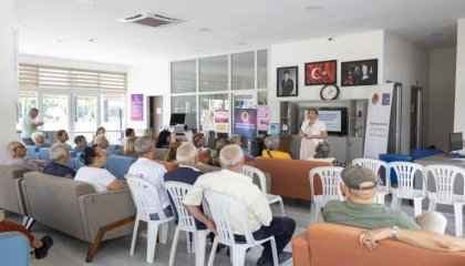 Mersin’de emekli evi üyelerine farkındalık eğitimi