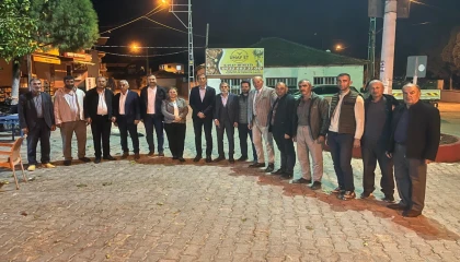 MHP köylerde vatandaşlarla buluşuyor