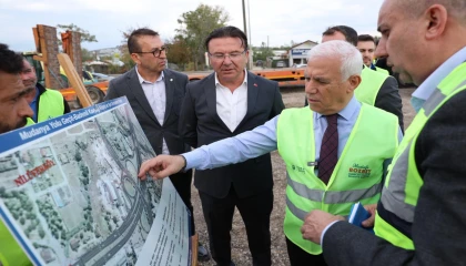 Mudanya Yolu’nda trafiği rahatlatacak köprü projesi hızla ilerliyor