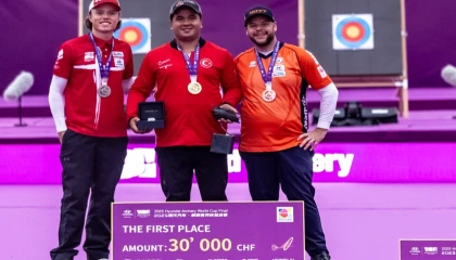 Muğlalı sporcu okçulukta dünya sahnesine çıktı