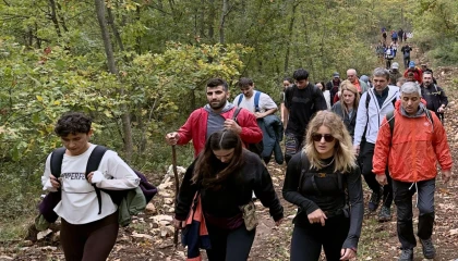 Mysia Yolları’nda sonbahar yürüyüşü