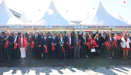 Nilüfer’de Cumhuriyet coşkusu 