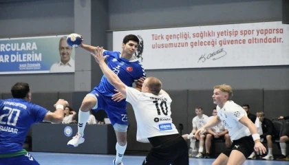Nilüferli hentbolcular Avrupa yolculuğuna galibiyetle başladı