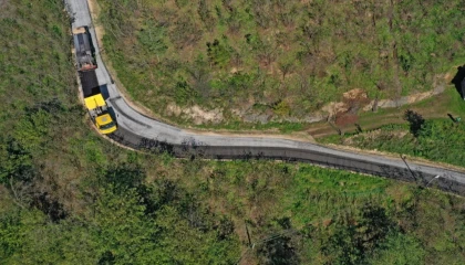 Ordu Çamaş’ta 4 mahalleye hitap eden güzergah asfaltlandı