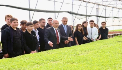 Ordu’nun genç çiftçileri seralarda eğitim aldı