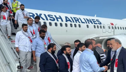 Özgürlük filosu aktivistleri Türkiye’ye döndü