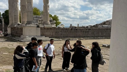 Pergamon’da dil becerilerini geliştirdiler