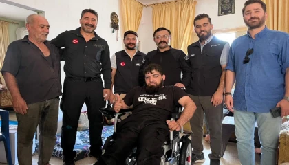Polis memuru Mustafa Şahin’den Osmanlı mirası Bayır Bucak Türkmenlerine vefa