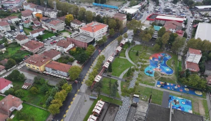Sakarya’da Hendek’in kalbi Şehit Gaffar Okkan Bulvarı’na Büyükşehir dokunuşu