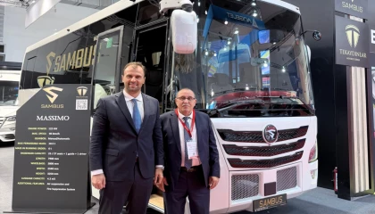 SAMBUS, Busworld Brüksel Fuarı’nda görücüye çıktı