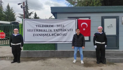 Seferberlik tatbikatına Kocaeli desteği