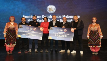 Sivas’ta amatör spor kulüplerine 4 milyon TL’lik destek