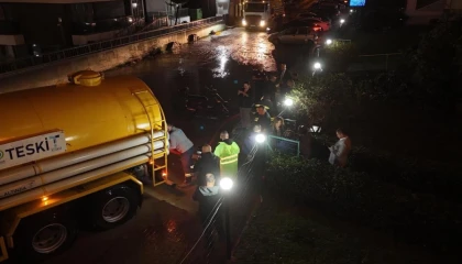 Tekirdağ’da sel seferberliği