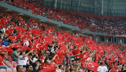 TFF: Türkiye-Gürcistan maçının tribün gelirleri Gazze’ye bağışlanacak