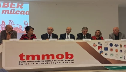 TMMOB Bursa: Bilimin ve dayanışmanın ışığını büyütmeye devam edeceğiz