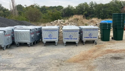 Yenimuhacir’e 29 yeni çöp konteyneri