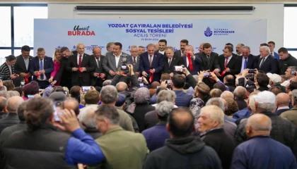 Yozgat Çayıralan Belediyesi sosyal tesisi açıldı
