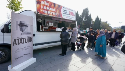 10 Kasım’da Beylikdüzü’nde lokma geleneği sürdürüldü