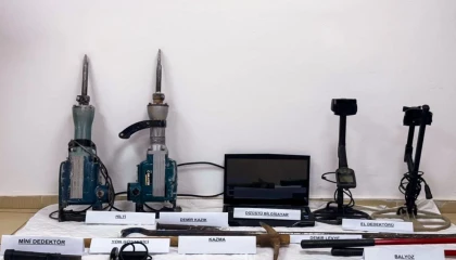 Adıyaman’da define avcılarına suçüstü