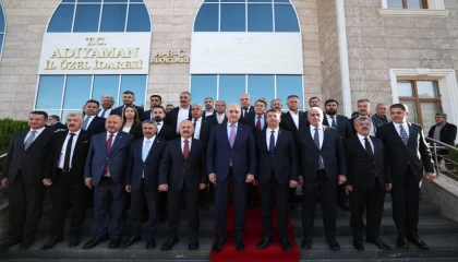 Adıyaman’da Kurtulmuş’tan Valilik ve belediye ziyareti