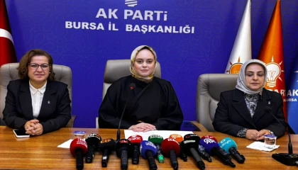 AK Parti Kadın Kolları Bursa: Şiddetin her türü kabul edilemez