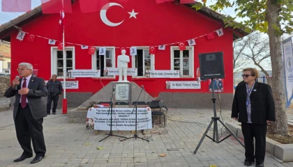 Atatürk’ün Atayurdu Taşkale’de anlamlı 10 Kasım