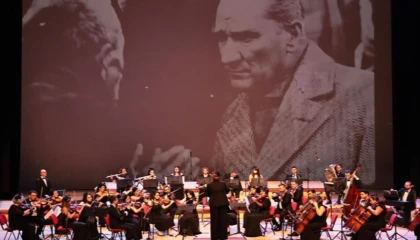 Ata’ya saygı konseri Denizli’de duygusal anlara sahne oldu