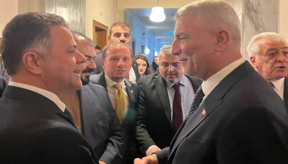 Bakan Bolat’tan Bursa matbaacı ve kırtasiye esnafına selam