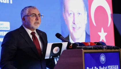Bakan Işıkhan: Yeşil ve dijital dönüşümde işçi-işveren el ele verecek