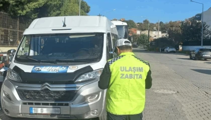 Balıkesir’de okul servislerine sıkı denetim