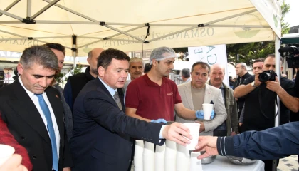 Başkan Aydın’dan yürekleri ısıtan buluşma