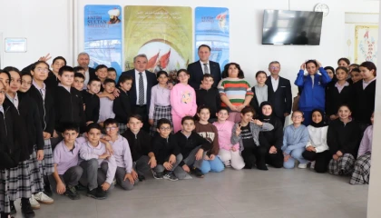 Bilecik Bozüyük’te okullara moral desteği