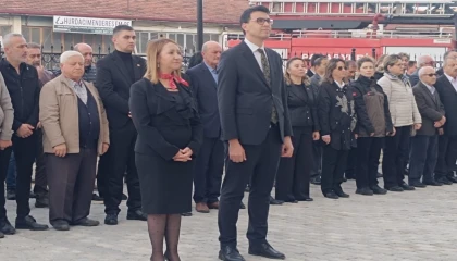 Bilecik Pazaryeri’nde Atatürk saygı ve minnetle anıldı