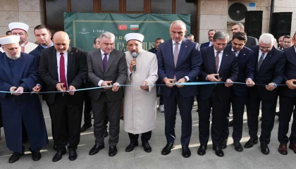 Bulgaristan’da Kırcaali Yeni Cami ve Külliyesi törenle açıldı