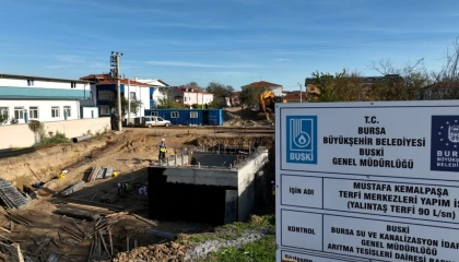 Bursa Büyükşehir’den Mustafakemalpaşa’ya altyapı hamlesi