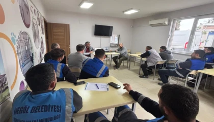 Bursa İnegöl Belediyesi’nde hizmet içi eğitimlere devam