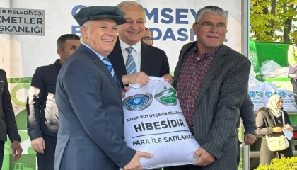 Bursa Mustafakemalpaşa’da çiftçilere büyük destek