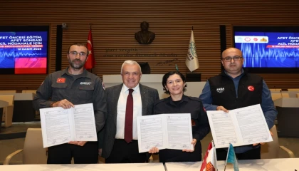 Bursa Nilüfer’de afetlere karşı güç birliği